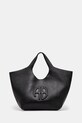 Anine Bing leather bag Lili Tote grain leather black A.13.10364