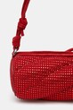 Аксесоари Велурена чанта Fiorucci Suede Rhinestone Micro Mella U01FMASL005LE05RD01 червен