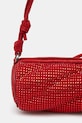 Accessories Fiorucci suede handbag Suede Rhinestone Micro Mella U01FMASL005LE05RD01 red