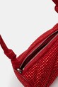 Велурена чанта Fiorucci Suede Rhinestone Micro Mella U01FMASL005LE05RD01 червен
