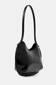By Far poșetă de piele MWBSB056CL017BK001PL negru SS25
