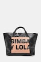 Bimba Y Lola torebka skóra licowa czarny 242BBVJ3I.10000