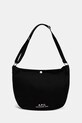 A.P.C. handbag Besace Journal textile black PSAKR.M61939