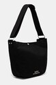 A.P.C. handbag Besace Journal PSAKR.M61939 black SS25