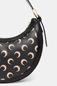 Doplňky Kožená kabelka Marine Serre Moon Canvas Eclips WBA020A.RWOV0030 černá