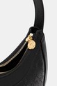 Kožená kabelka Marine Serre Moonogram Embossed Leather Eclips Mini WBA002A.CLEA0051 černá