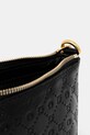 Marine Serre borsa a mano in pelle Moonogram Embossed Leather Core WBA018A.CLEA0051 nero