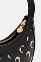 Marine Serre poșetă Moon Canvas Eclips Mini WBA002A.RWOV0030 negru
