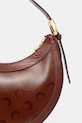 Accessori Marine Serre borsa a mano in pelle Moon Airbrushed Leather Eclips WBA020A.CLEA0053 marrone