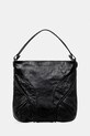Кожаная сумочка Marine Serre Moonogram Embossed Leather Futura Tote гладкий чёрный UBA005A.CLEA0051
