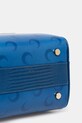 Marine Serre leather handbag Moon Airbrushed Leather Strike blue WBA019A.CLEA0053