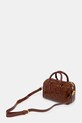 Accesorii Marine Serre poșetă de piele Moon Airbrushed Leather Strike WBA019A.CLEA0053 maro