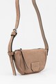 AllSaints torebka zamszowa MADEA SUEDE W096XC beżowy SS25