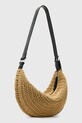 Akcesoria AllSaints torebka HALF MOON W118XC beżowy