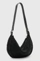 Akcesoria AllSaints torebka HALF MOON W118XC czarny