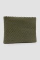 AllSaints pochette di pelle BETTINA SNAKE W288XC verde SS25