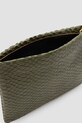 AllSaints pochette di pelle BETTINA SNAKE verde W288XC