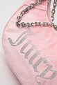 Juicy Couture torebka welurowa KIMBERLY różowy BEJQL8764WPO
