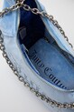 Juicy Couture torebka welurowa KIMBERLY BEJQL8764WPO niebieski