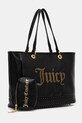 Τσάντα Juicy Couture KIMBERLY PU BEJQL8797WVP μαύρο SS25