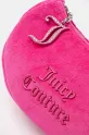 Juicy Couture geantă de mână din catifea BLOSSOM RHINESTONE CHAIN roz BEJL58834WCO