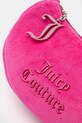 Zamatová kabelka Juicy Couture BLOSSOM RHINESTONE CHAIN ružová BEJL58834WCO