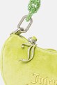 Juicy Couture torebka welurowa BLOSSOM RHINESTONE CHAIN zielony BEJL58834WCO