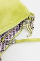 Juicy Couture torebka welurowa BLOSSOM RHINESTONE CHAIN BEJL58834WCO