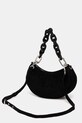 Аксесуари Велюрова сумочка Juicy Couture BLOSSOM RHINESTONE CHAIN BEJL58834WCO чорний