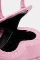 AMBUSH geantă de piele Heart Top Handle Bag 12115033 roz