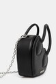 Kožna torba AMBUSH Heart Top Handle Bag 12115033 crna SS25