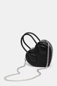 Akcesoria AMBUSH torebka skórzana Heart Top Handle Bag 12115033 czarny