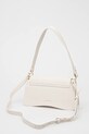 Accesorii Coccinelle poseta de piele COCCINELLE C-ME SSL.12.01.01 alb