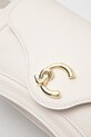 Coccinelle poseta de piele COCCINELLE C-ME alb SSL.12.01.01