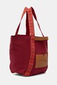 Βαμβακερή τσάντα Coccinelle C-BOUNCE CANVAS SXG.11.01.01 κόκκινο SS25