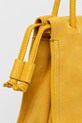 Coccinelle torebka zamszowa COCCINELLEDULSE SUEDE żółty SS6.13.01.01