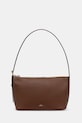 A.P.C. torebka bawełniana Sac Vera Shoulder skóra licowa brązowy PXCBL.F61974