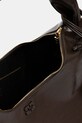 GANNI bag Hobo XXL Crinkle Oleatex A6846 brown