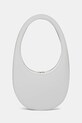 Coperni leather handbag Swipe grain leather gray COPBA01F6045