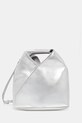 MM6 Maison Margiela poșetă imitatie de piele argintiu SB6WD0026.P8496.T9002
