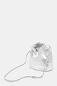Accesorii MM6 Maison Margiela poșetă SB6WD0026.P8496.T9002 argintiu