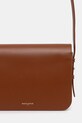 Akcesoria Maison Kitsuné torebka skórzana Edie Large OW05171LR0001 brązowy