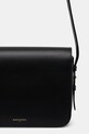 Akcesoria Maison Kitsuné torebka skórzana Edie Large OW05171LR0001 czarny