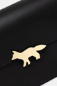 Maison Kitsuné torebka skórzana Edie Large OW05171LR0001 czarny