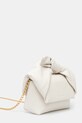 JW Anderson torebka skórzana Bow Small Twister HB0698.LA0355 biały SS25