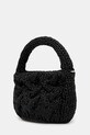JW Anderson torebka skórzana Small Cable Knit HB0712.LA0365 czarny SS25