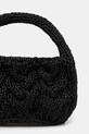 Akcesoria JW Anderson torebka skórzana Small Cable Knit HB0712.LA0365 czarny