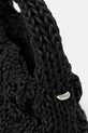 JW Anderson torebka skórzana Small Cable Knit czarny HB0712.LA0365
