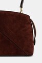 Аксессуары Замшевая сумочка Victoria Beckham SS25B225AAC006556A коричневый