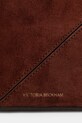 Замшевая сумочка Victoria Beckham коричневый SS25B225AAC006556A